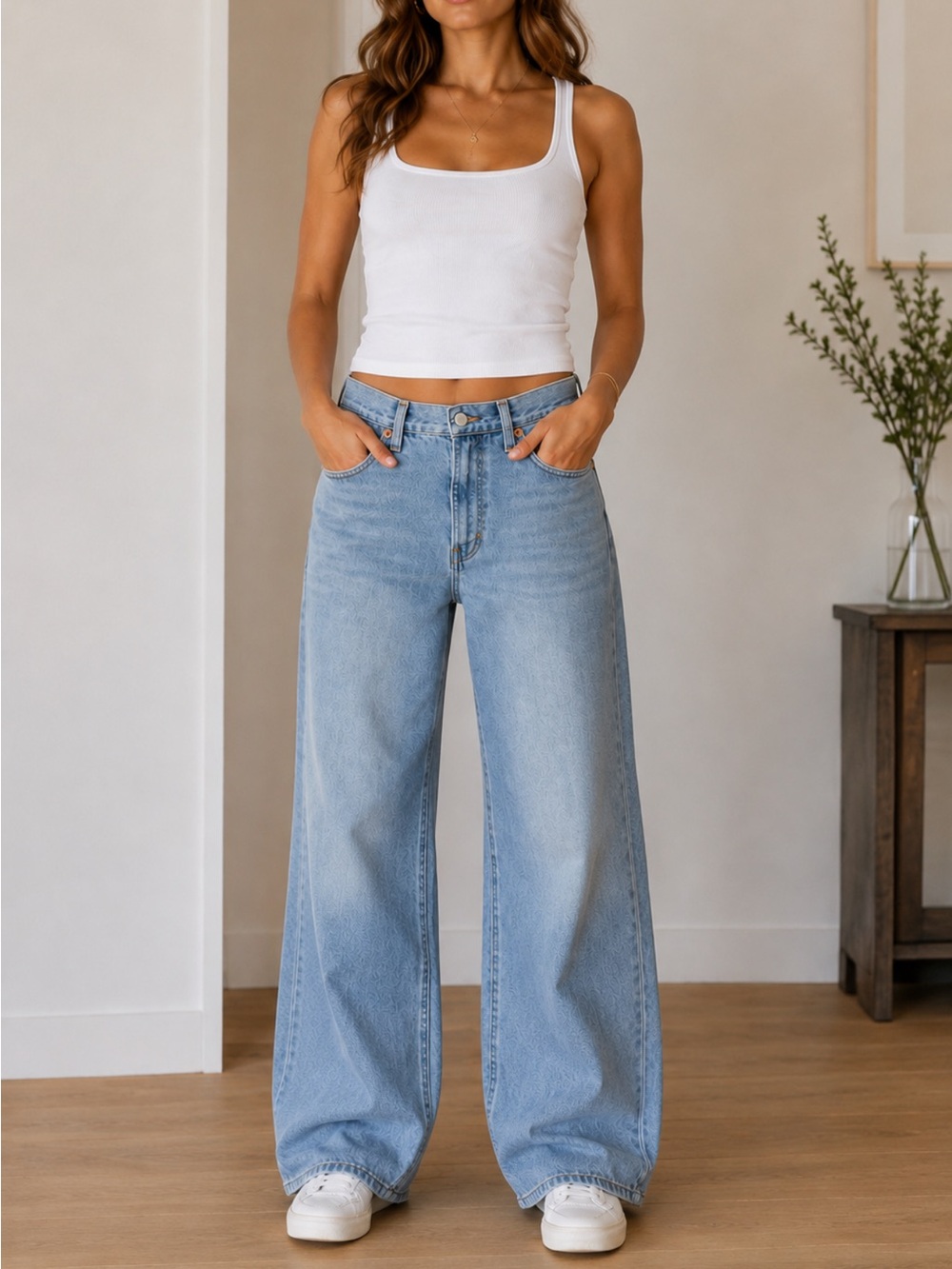 Levis jeans original wide leg size 4/ 27